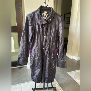 Michael Kors Navy Blue Trench Coat